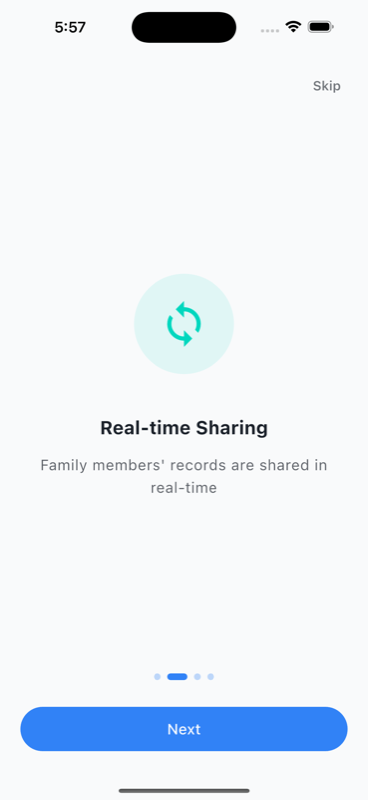 Real-time Sharing